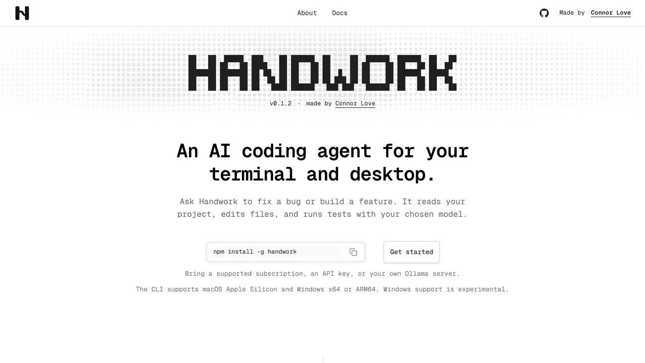 Handwork